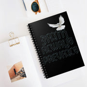 Faith Always Prevails Spirtual Spiral Notebook