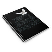 Faith Always Prevails Spirtual Spiral Notebook